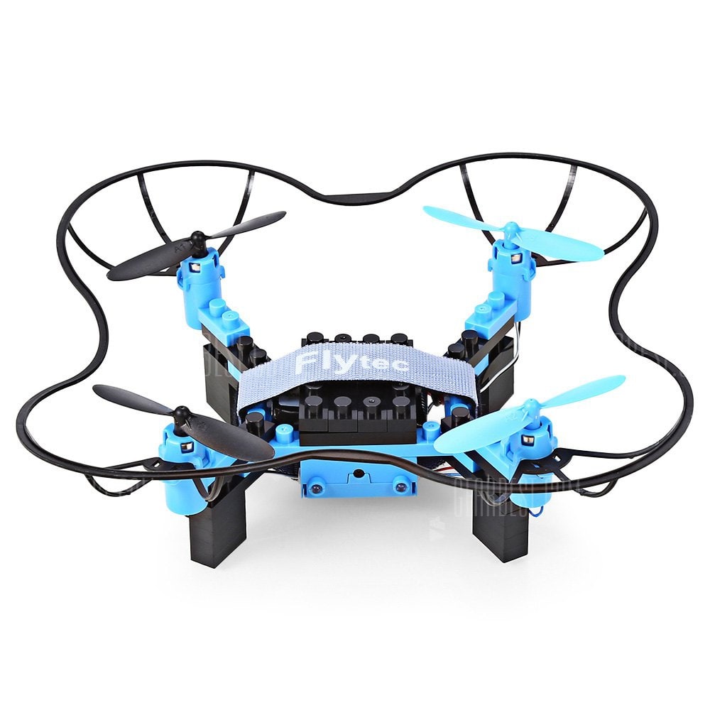 offertehitech-gearbest-Flytec T11S DIY Building Blocks RC Quadcopter 30W Camera