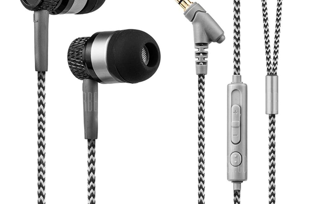 offertehitech-gearbest-Kanen IP-818 Earphone Earbuds Stereo In-ear Headphone with Microphone