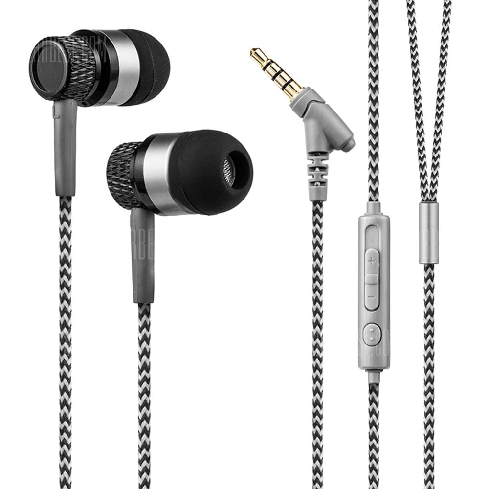 offertehitech-gearbest-Kanen IP-818 Earphone Earbuds Stereo In-ear Headphone with Microphone