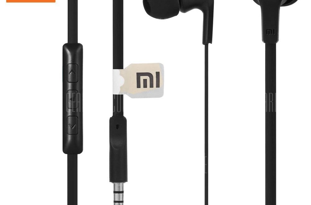 offertehitech-gearbest-Original Xiaomi Youth Edition Piston Earphone 3 Reddot Design for iPhone Smartphone MP3 MP4 Laptops