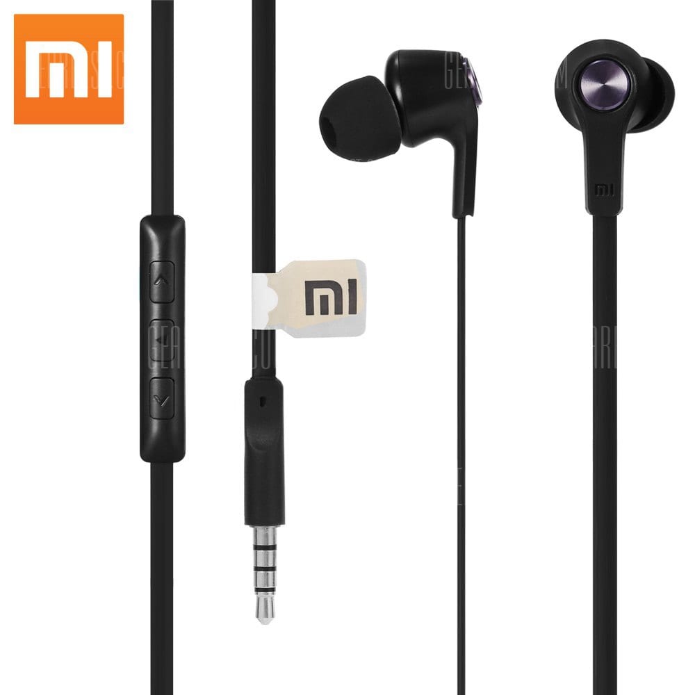 offertehitech-gearbest-Original Xiaomi Youth Edition Piston Earphone 3 Reddot Design for iPhone Smartphone MP3 MP4 Laptops