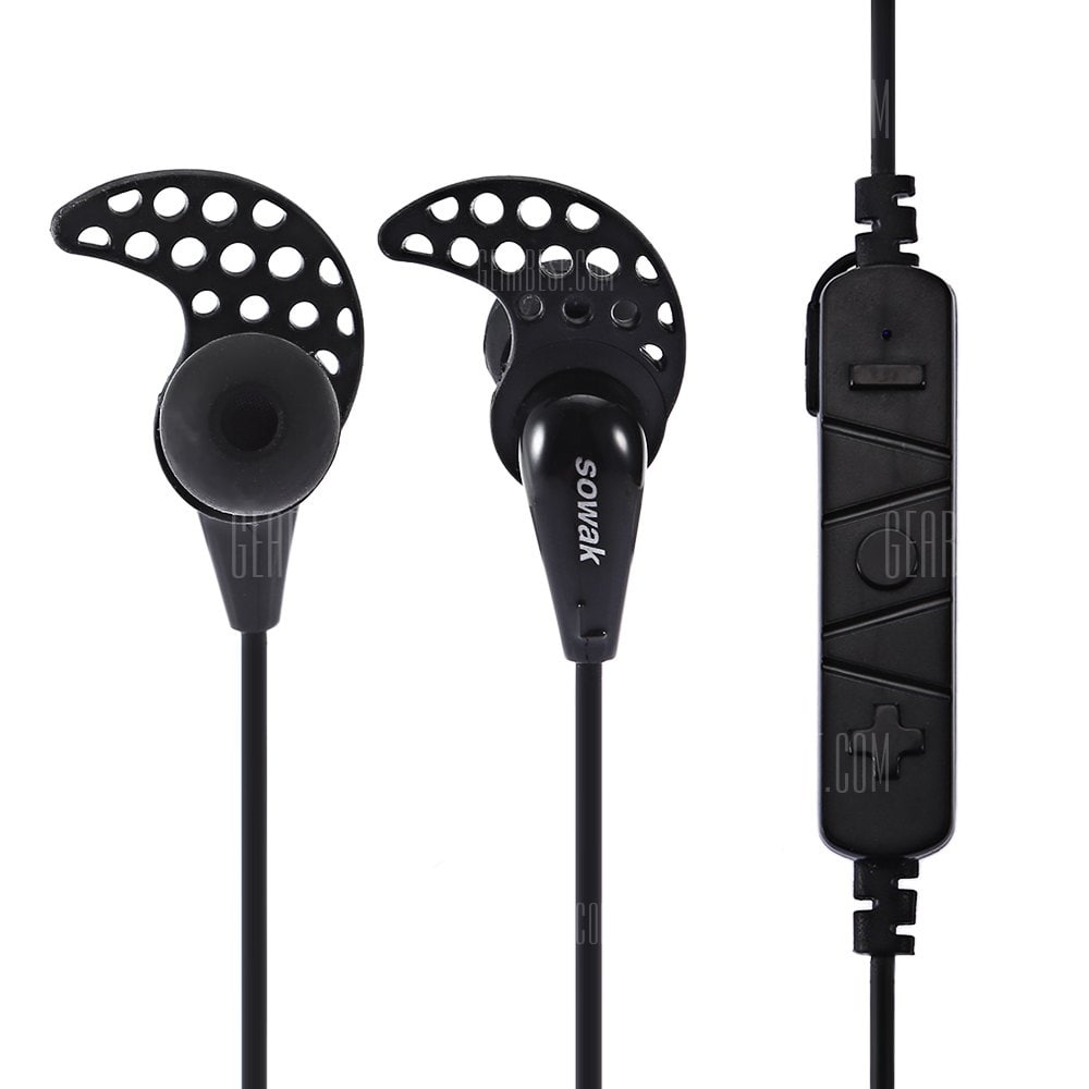 offertehitech-gearbest-SOWAK S9 In-ear Bluetooth Sports Earbuds with Mic