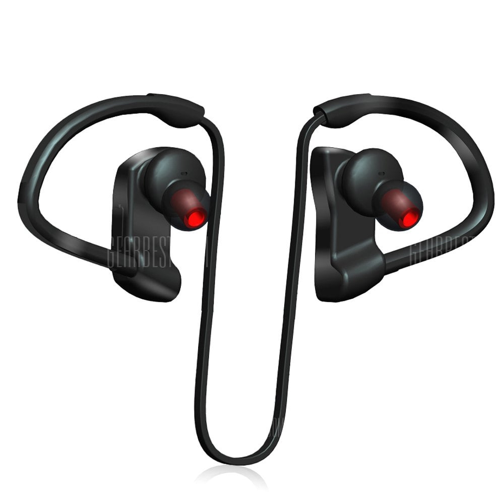 offertehitech-gearbest-U12 Bluetooth Sport Earbuds with Ear Hook IPX7 Waterproof