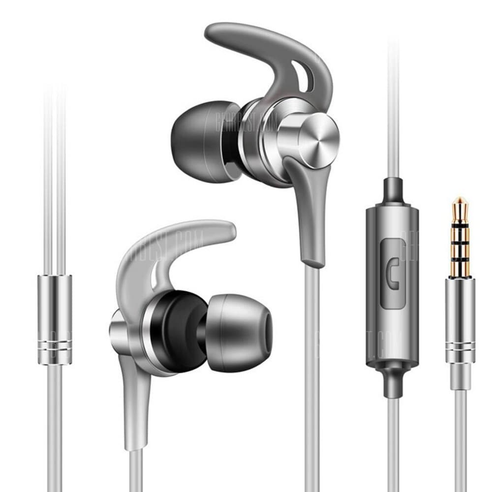 offertehitech-gearbest-XY - 031 Horn Metal In-ear Earphones Sport Bass Stereo Headset