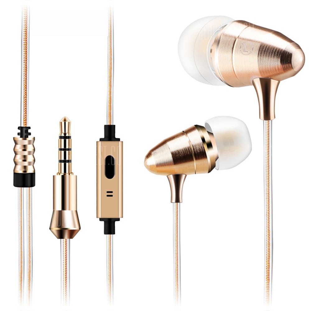 offertehitech-gearbest-XY - HIFI The Bullet In-Ear Earphones 1.2 Meters