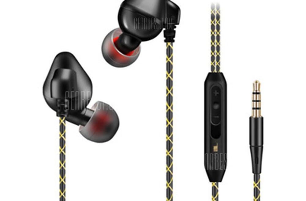 offertehitech-gearbest-XY - S600 Bass Sports in Ear Headphones