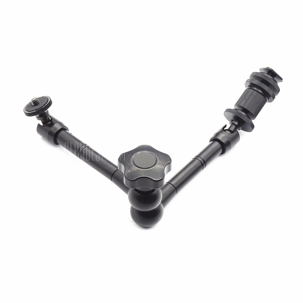 offertehitech-gearbest-Photography 360 Degree Rotate Strange Hand Bracket Hot Shoe 1/4 Screw