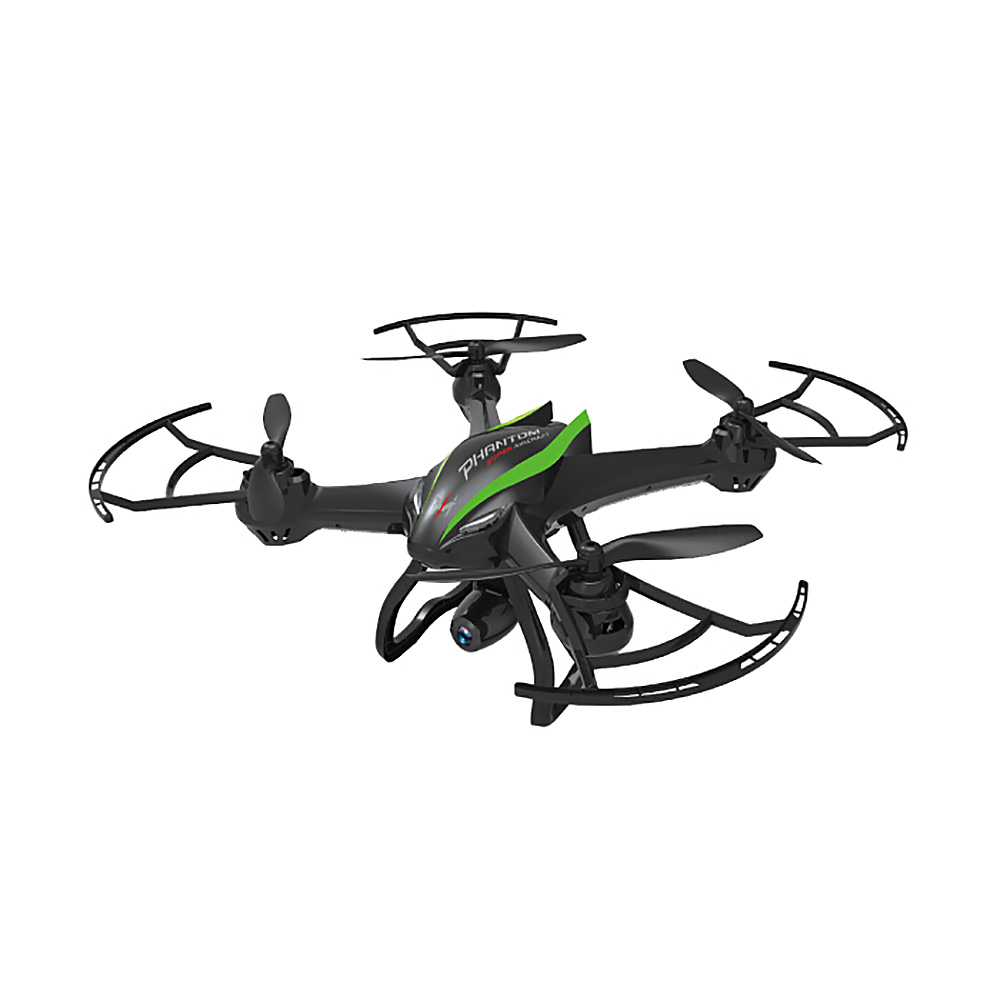 offertehitech-Cheerson CX-35 FPV 2.0MP 720P HD Camera 5.8G Video Transmission Altitude Hold 2.4G 6-Axis RC Quadcopter - Black + Green