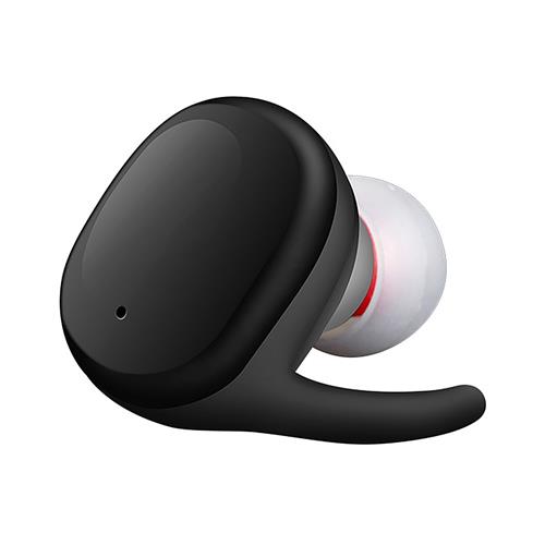 offertehitech-JH-S9100 Wireless Bluetooth TWS Dual Headphones Touch Control Sweatproof with Charging Box - Black