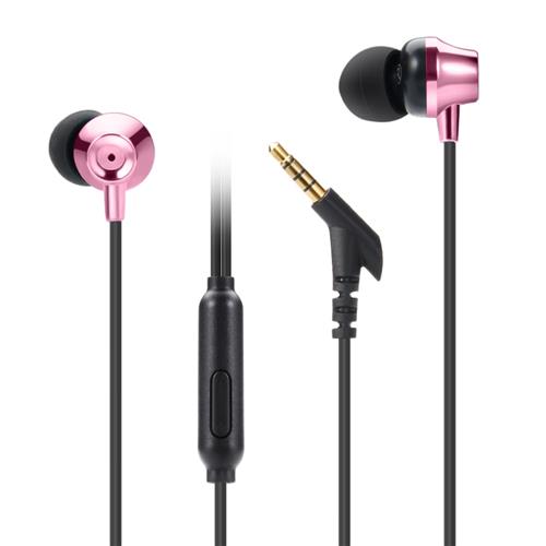 offertehitech-Joway HP32 In-ear Earphone with Mic 3.5mm Jack - Rose Gold