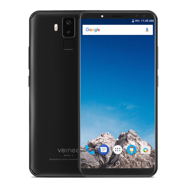 offertehitech-Vernee X1 5.99 Pollici Face Unlock 6200mAh 9V / 2A 6GB RAM 64GB ROM MT6763 4G Smartphone