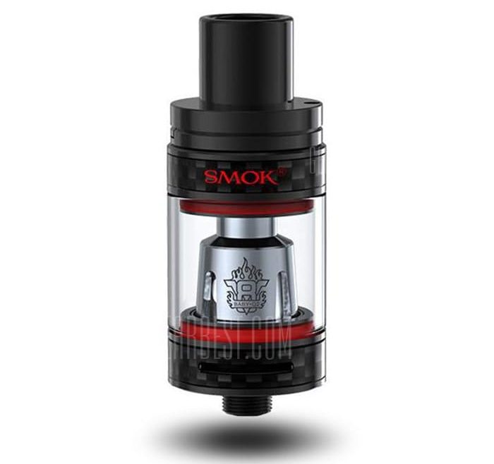 offertehitech-gearbest-Original Smok TFV8 Baby Carbon Fiber Edition Tank with 3ml / 0.4 ohm / 0.15 ohm for E Cigarette