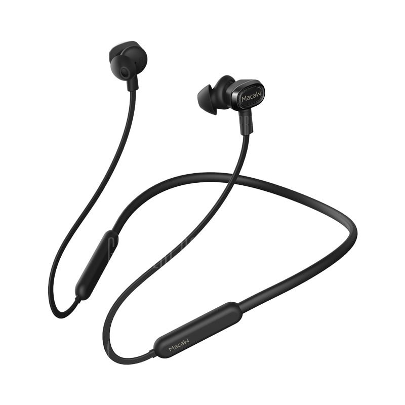 offertehitech-gearbest-Macaw TX - 80 Detachable Neckband Bluetooth Headphones