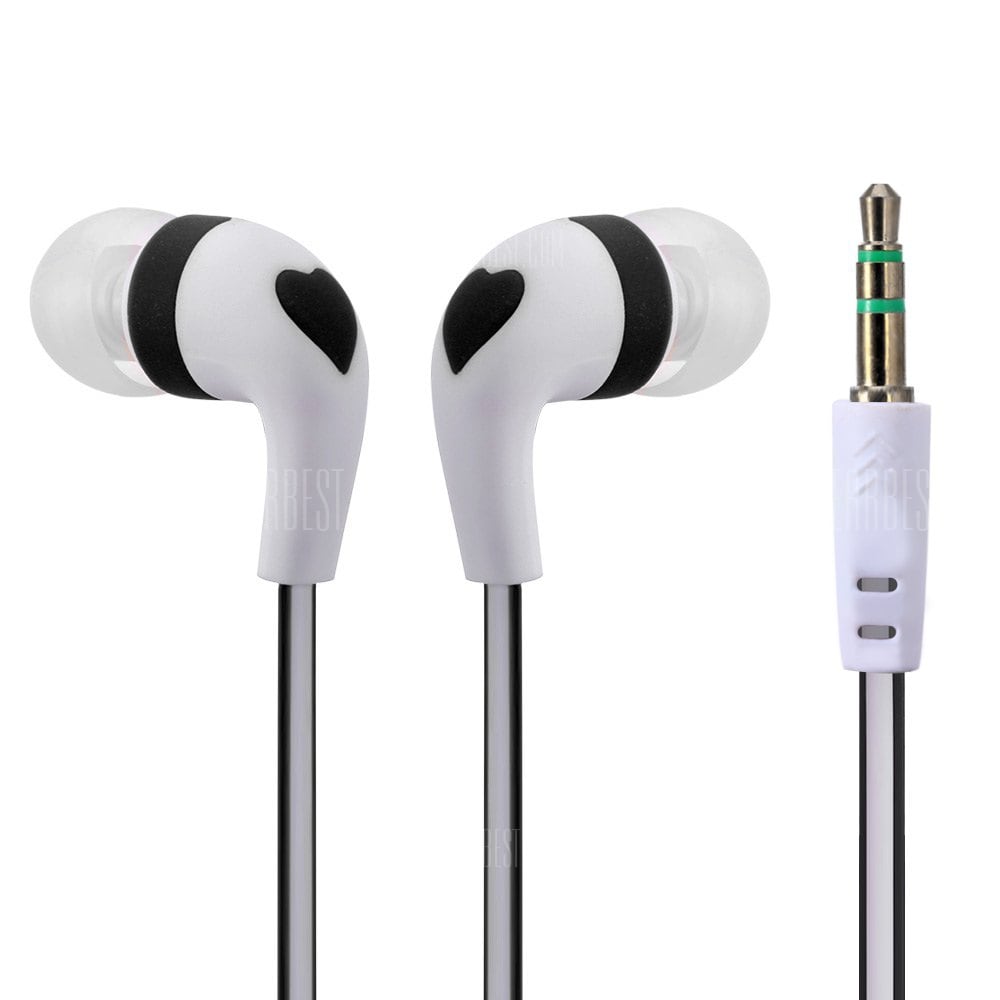 offertehitech-gearbest-SMZ - 630 Flat Cable Design 3.5MM Jack Deep Bass Stereo Earphone