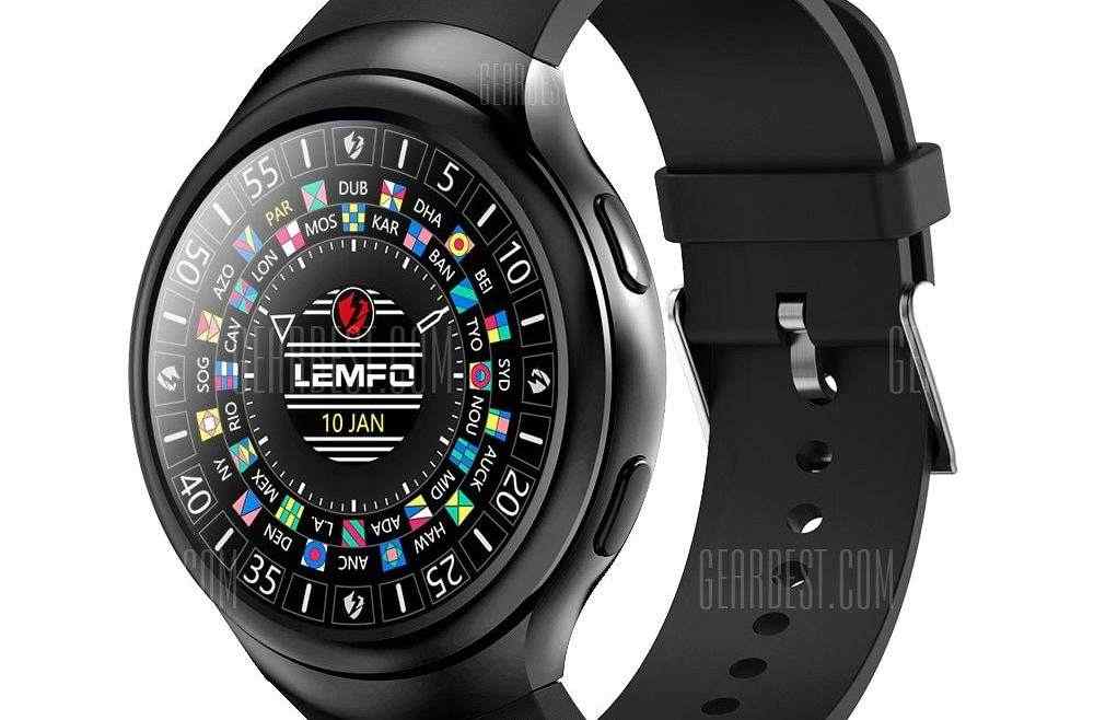 offertehitech-gearbest-LEMFO LES2 3G Smartwatch Phone