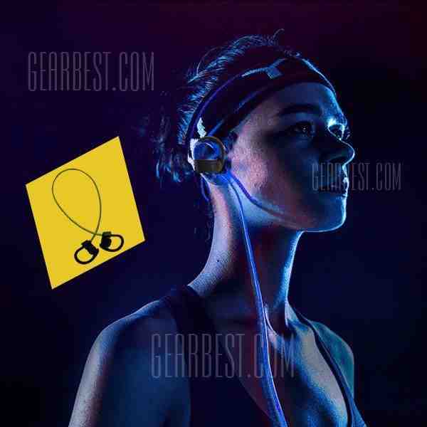 offertehitech-gearbest-Luminous Wireless Hanging Ear Bluetooth Earphone for Sport