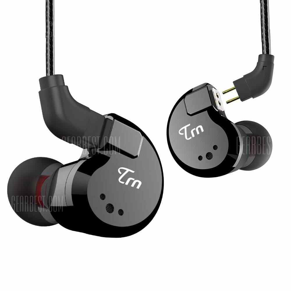 offertehitech-gearbest-TRN V80 Flagship Headphones Ear 8 Units Heavy Bass Phone