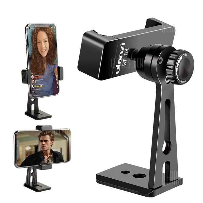 offertehitech-gearbest-Ulanzi Adjustable Tripod Mount Adapter Vertical 360 Rotation Phone Holder