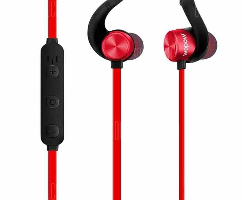 offertehitech-gearbest-WOPOW Wired Bluetooth Earphone with Microphone