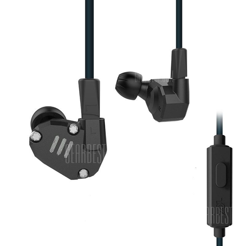 offertehitech-gearbest-KZ ZS6 Auricolari In-ear Personalizzati Ibridi Hi