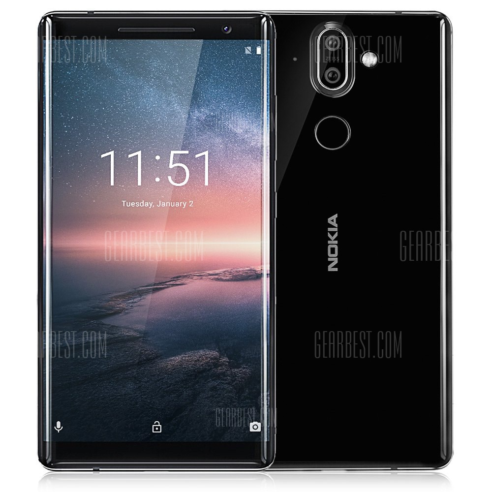 offertehitech-gearbest-Nokia 8 Sirocco 4G Phablet International Version