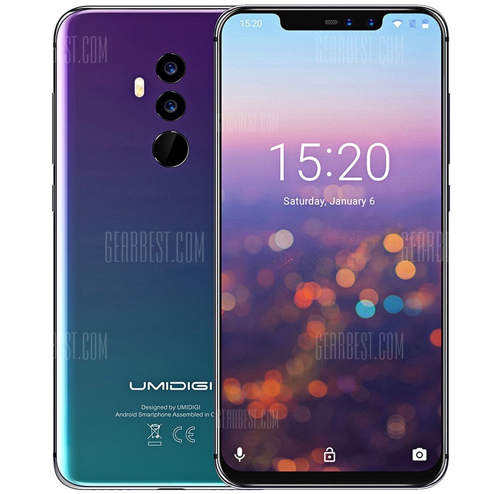 offertehitech-gearbest-UMIDIGI Z2 4G Smartphone 6GB + 64GB