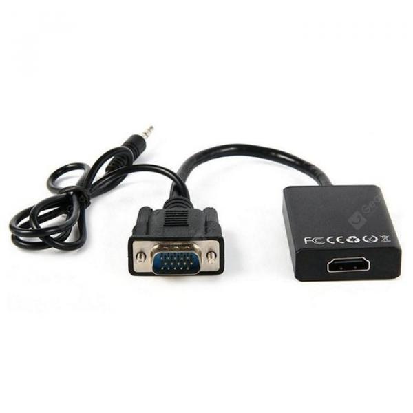 offertehitech-gearbest-VGA to HDMI Adapter Converter 1080P