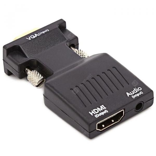 offertehitech-gearbest-VGA to HDMI Audio Adapter 1080p