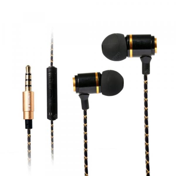 offertehitech-gearbest-SONGFUL F6C Wired Noise-canceling In Ear Earphones