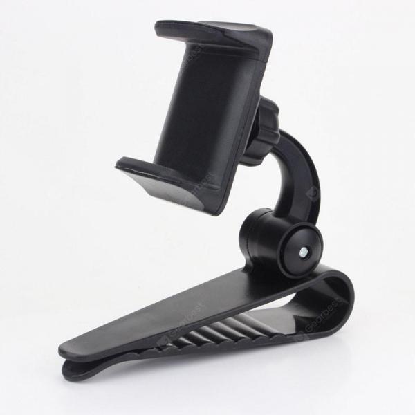 offertehitech-gearbest-Creative Sun Visor Car Phone Holder with Snap-on Bracket  Gearbest