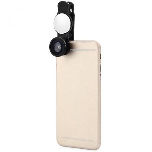 offertehitech-gearbest-3-in-1 Mobile Phone Clip Lens  Gearbest