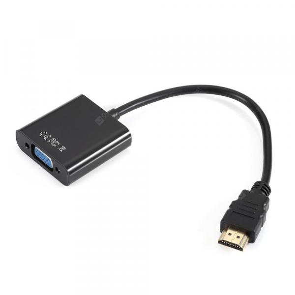 offertehitech-gearbest-HDMI Male to VGA Female Adapter  Gearbest