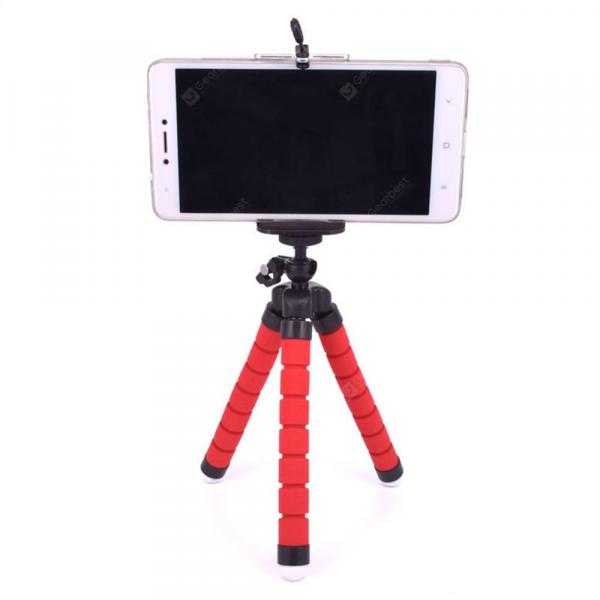 offertehitech-gearbest-SZKINSTON Universal Desktop Portable Tripod Cell Phone Adjustable Stand Holder  Gearbest