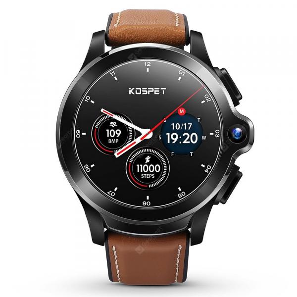 offertehitech-gearbest-KOSPET Prime Black Smart Watch Phone