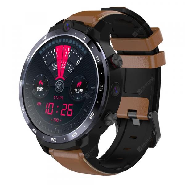 offertehitech-gearbest-OUKITEL Z32 Brown Smart Watch Phone